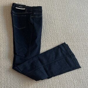 SPANX Women's Dark Blue Flare Jeans